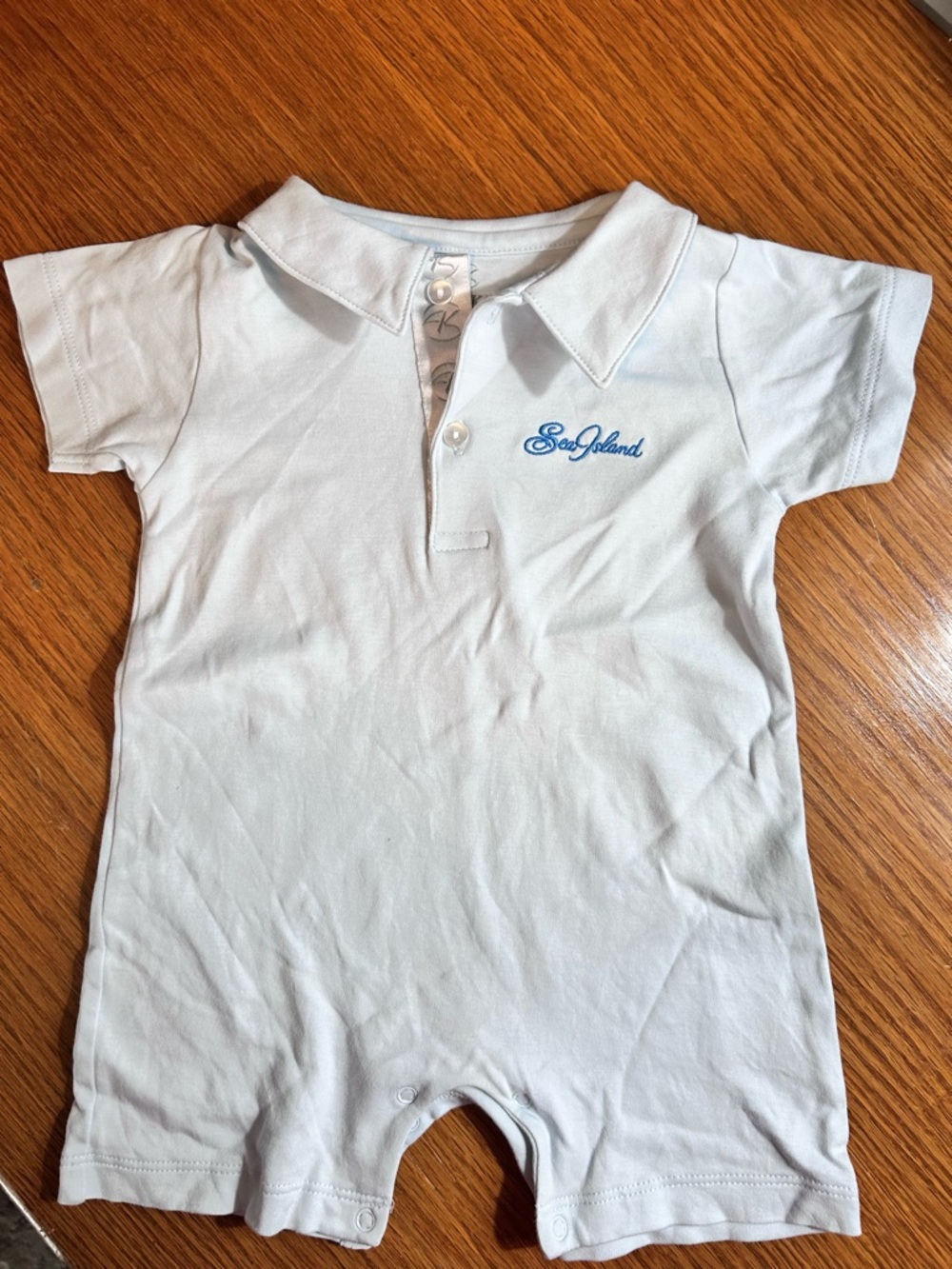 EUC: Sea Island light Blue Polo One-Piece